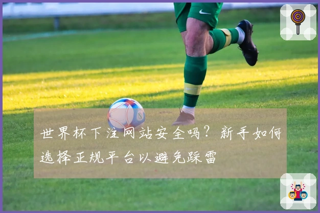 世界杯下注网站安全吗？新手如何选择正规平台以避免踩雷